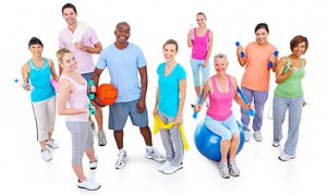 Exercise Group of People