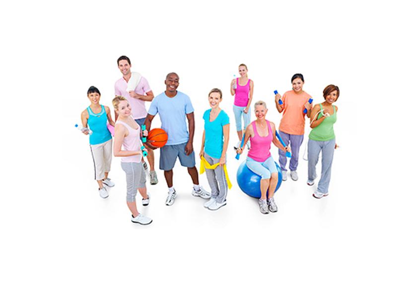 Exercise Group of People