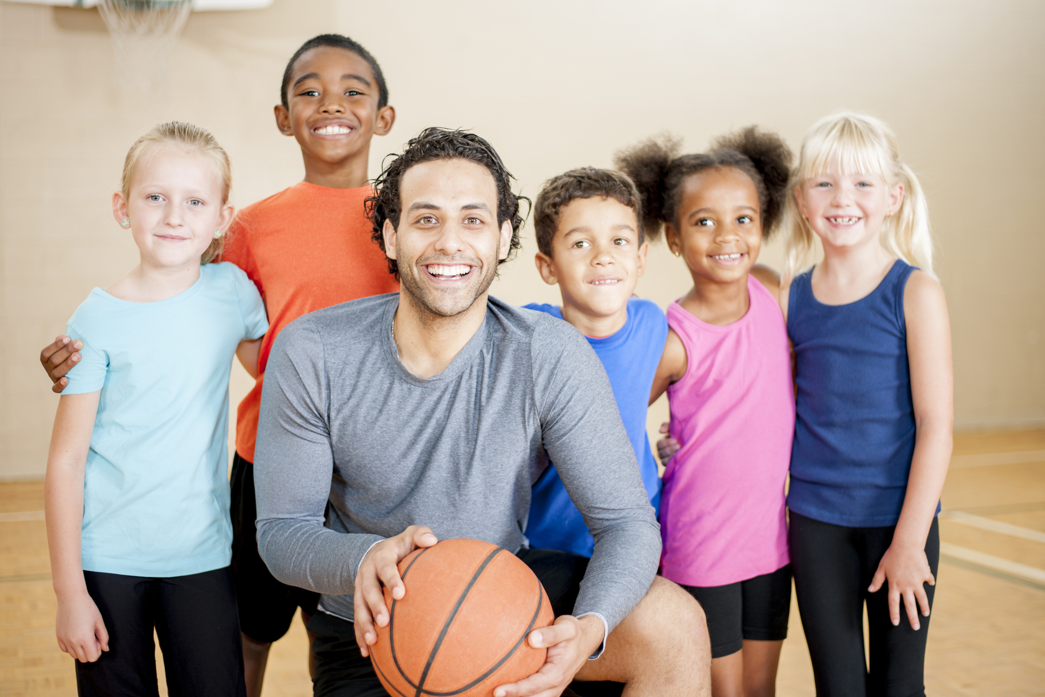 YMCA youth sports coach