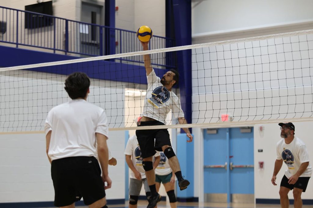 Volleyball in action at North Penn YMCA